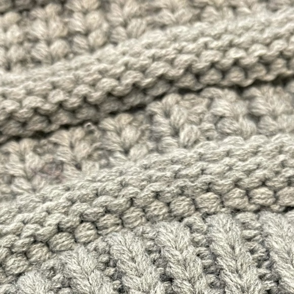 Modena knit gray Beanie Hat - Picture 4 of 6